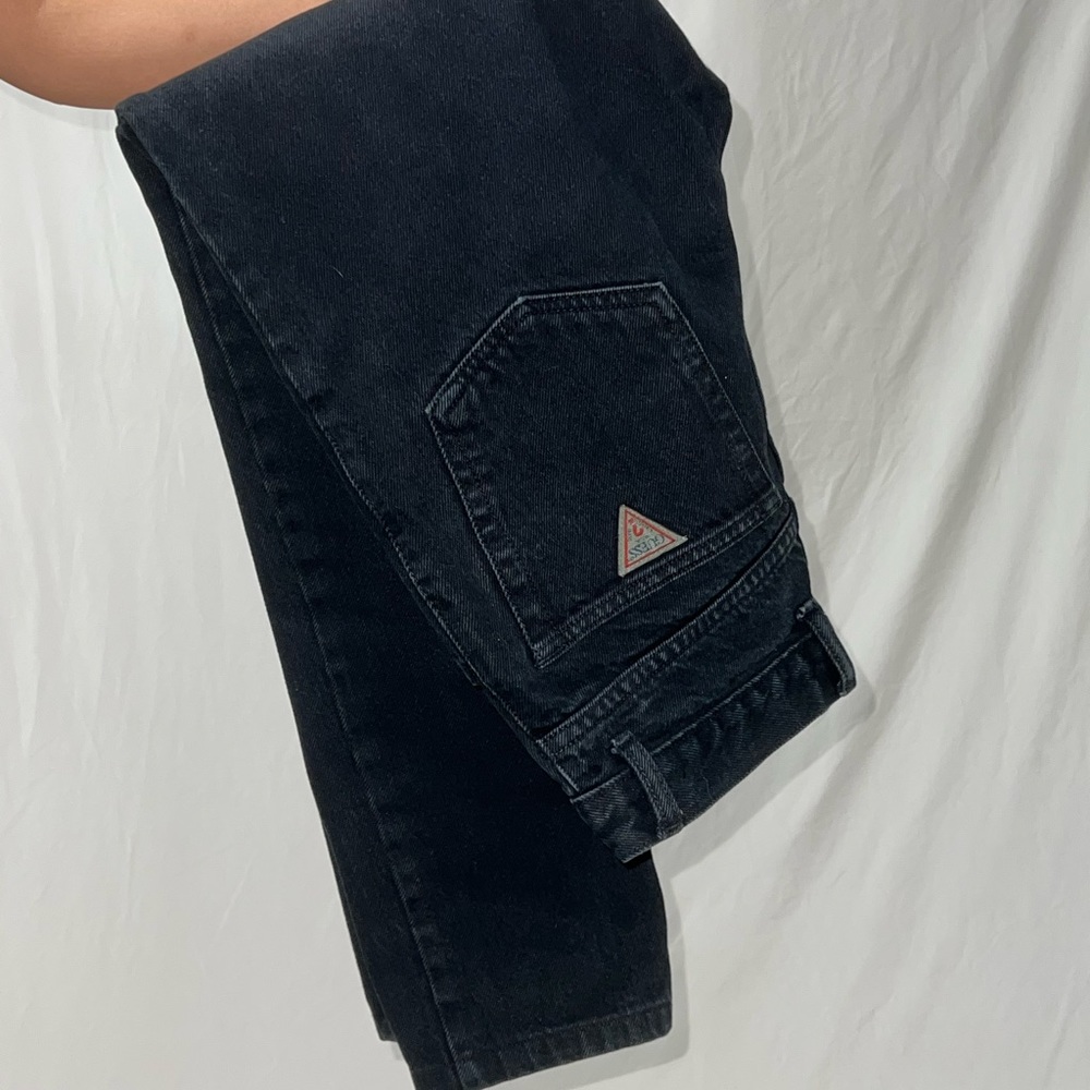 Vintage high waisted Black Guess jeans